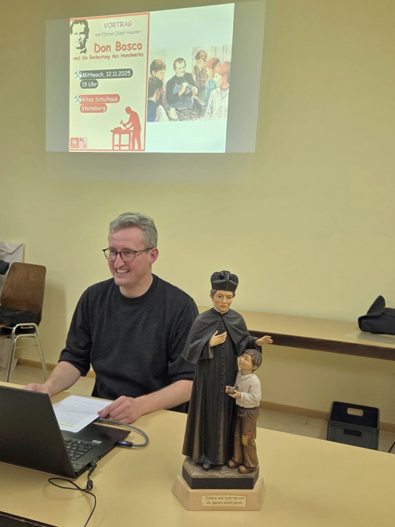 Vortrag von Pfarrer Josef Hausner bei der KAB Steinsberg am 12.11.2025