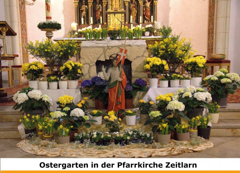 Eindrücke von der Feier der Osternacht in Zeitlarn