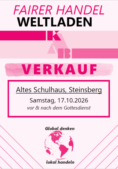 Fairer Handel - Weltladenverkauf