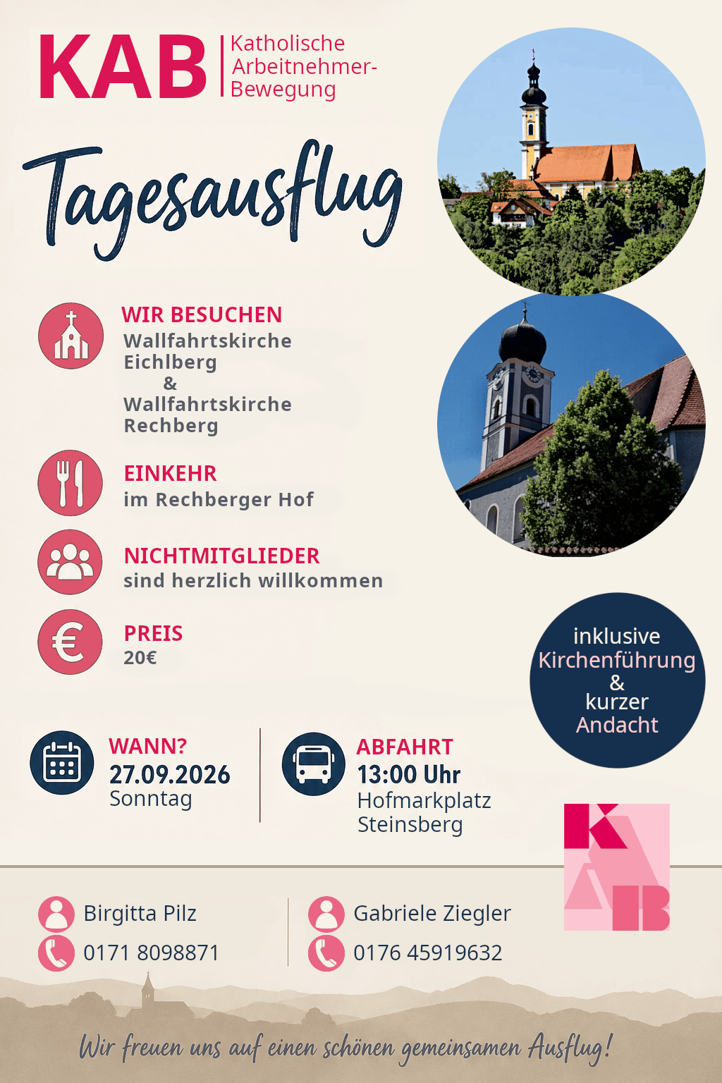 Tagesausflug KAB Steinsberg